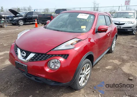 2016 Nissan Juke Sl from USA, damaged, VIN JN8AF5MV5GT653555